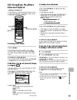 Предварительный просмотр 43 страницы Pioneer DV-K102 Operating Insructions