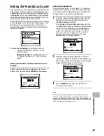 Предварительный просмотр 47 страницы Pioneer DV-K102 Operating Insructions