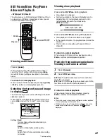 Предварительный просмотр 47 страницы Pioneer DV-K302CD Operating Instructions Manual