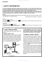 Предварительный просмотр 2 страницы Pioneer DV-K303C Service Manual