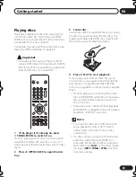 Preview for 23 page of Pioneer DV46AV - Elite DVD Player Operating Instructions Manual