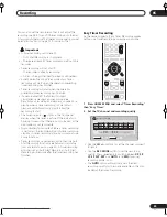 Предварительный просмотр 35 страницы Pioneer DVD Recorder Operating Instructions Manual