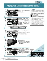 Предварительный просмотр 10 страницы Pioneer DVD-V555 Operating Insructions