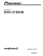 Preview for 1 page of Pioneer DVH-3150UB Operation Manual