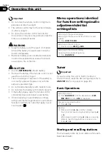 Preview for 10 page of Pioneer DVH-3250UB Operation Manual