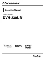 Preview for 1 page of Pioneer DVH-330UB Operation Manual