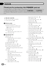 Preview for 2 page of Pioneer DVH-330UB Operation Manual