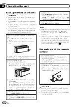 Preview for 10 page of Pioneer DVH-330UB Operation Manual