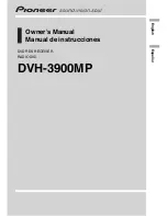 Preview for 1 page of Pioneer DVH-3900MP Owner'S Manual