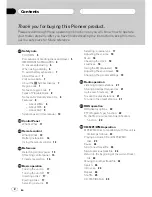 Preview for 2 page of Pioneer DVH-3900MP Owner'S Manual