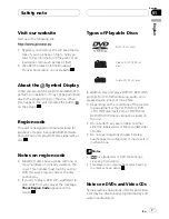 Preview for 7 page of Pioneer DVH-390MP Owner'S Manual