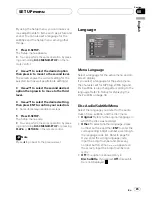 Предварительный просмотр 23 страницы Pioneer DVH-3950MP Owner'S Manual