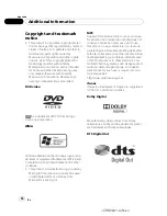 Preview for 50 page of Pioneer DVH-P3150UB Operation Manual