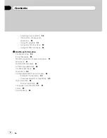 Preview for 4 page of Pioneer DVH-P4050MP Operation Manual