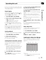 Preview for 31 page of Pioneer DVH-P4050MP Operation Manual