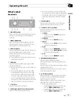 Preview for 9 page of Pioneer DVH-P4100UB Operation Manual