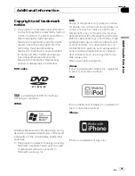 Preview for 75 page of Pioneer DVH-P4100UB Operation Manual