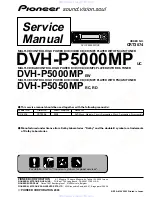 Preview for 1 page of Pioneer DVH-P5000MPEW Service Manual