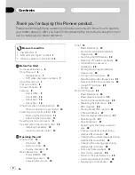 Preview for 2 page of Pioneer DVH-P5000UB Operation Manual