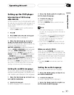 Preview for 47 page of Pioneer DVH-P5000UB Operation Manual