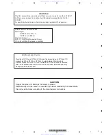 Предварительный просмотр 3 страницы Pioneer DVH-P5000UB Service Manual