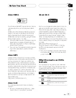 Preview for 9 page of Pioneer DVH-P500UB Operation Manual