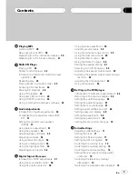 Preview for 3 page of Pioneer DVH-P5050MP Operation Manual