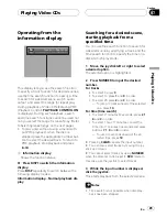 Preview for 29 page of Pioneer DVH-P5050MP Operation Manual