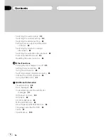 Preview for 4 page of Pioneer DVH-P5650MP Operation Manual