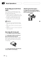 Preview for 16 page of Pioneer DVH-P5650MP Operation Manual