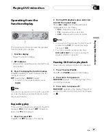 Preview for 27 page of Pioneer DVH-P5650MP Operation Manual