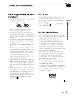 Preview for 81 page of Pioneer DVH-P6050UB Operational Manual