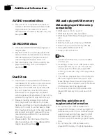 Preview for 82 page of Pioneer DVH-P6050UB Operational Manual