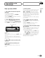 Preview for 25 page of Pioneer DVH-P7000 Owner'S Manual