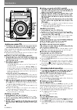 Preview for 40 page of Pioneer DVJ-X1 - Professional DVD Turntable Operating Instructions Manual