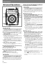 Preview for 42 page of Pioneer DVJ-X1 - Professional DVD Turntable Operating Instructions Manual