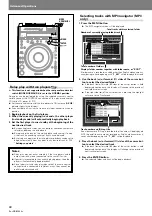 Preview for 44 page of Pioneer DVJ-X1 - Professional DVD Turntable Operating Instructions Manual