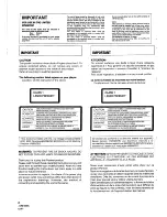 Предварительный просмотр 2 страницы Pioneer DVL-909 Operating Instructions Manual