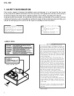 Предварительный просмотр 2 страницы Pioneer DVL-K88 Service Manual