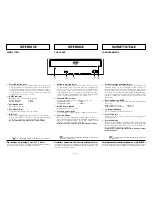 Предварительный просмотр 5 страницы Pioneer DVR-108 Operating Instructions Manual