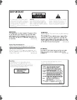 Preview for 2 page of Pioneer DVR-230-S Operating Instructions Manual