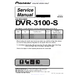 Preview for 1 page of Pioneer dvr-3100-s Service Manual