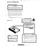 Preview for 2 page of Pioneer dvr-3100-s Service Manual