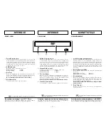 Preview for 5 page of Pioneer DVR-509 Operating Instructions Manual