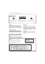 Preview for 2 page of Pioneer DVR-545HX-S Operating Instructions Manual