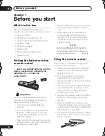 Preview for 6 page of Pioneer DVR-550H-K Operating Instructions Manual