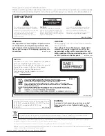 Предварительный просмотр 2 страницы Pioneer DVR-550H-S - Multi-System DVD Recorder Operating Instructions Manual