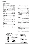 Предварительный просмотр 34 страницы Pioneer DVR-7000 Service Manual