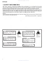 Preview for 2 page of Pioneer DVR-A03 Service Manual