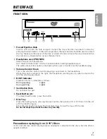 Предварительный просмотр 7 страницы Pioneer DVR-A05 Operating Instructions Manual